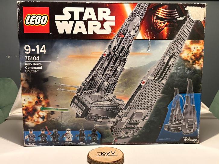Lego Star Wars 75104 Kylo Ren's Command Shuttle, Kinderen en Baby's, Speelgoed | Duplo en Lego, Nieuw, Lego, Complete set, Ophalen of Verzenden