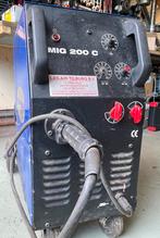 MIG Lasapparaat 200 Ampère - Krachtstroom, Doe-het-zelf en Verbouw, Gereedschap | Lasapparaten, Ophalen, Gebruikt, 150 tot 250 ampère