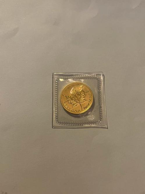 Mooie Gouden 1/10 oz Maple Leaf 2012, Postzegels en Munten, Edelmetalen en Baren, Goud, Ophalen of Verzenden