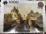Puzzel 1000 stukjes “Oud-Amsterdam”, Ophalen of Verzenden, 500 t/m 1500 stukjes, Nieuw