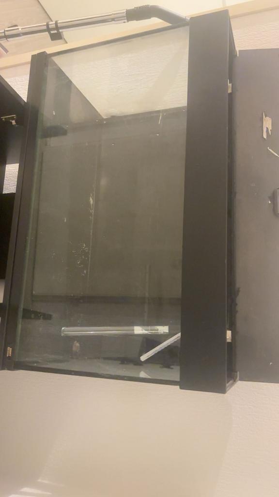 Aquarium/Terrarium, Onderkast, Heater(200W) Filter, Dieren en Toebehoren, Vissen | Aquaria en Toebehoren, Zo goed als nieuw, Leeg aquarium