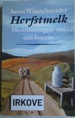 HERFSTMELK * Anna Wimschneider *, Boeken, Verzenden, Zo goed als nieuw, Anna Wimschneider, Europa overig