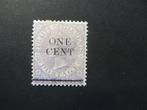 A06011: Straits Settlements QV 1 c CA, Postzegels en Munten, Postzegels | Azië, Ophalen of Verzenden