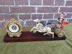 Vintage Romeins klokje met strijdwagen., Antiek en Kunst, Antiek | Klokken, Verzenden