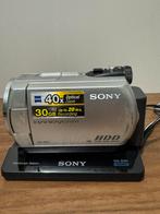 Sony Handycam DCR-SR32 - 30GB HDD Videocamera + Laadstation, Ophalen of Verzenden, Sony, Camera, Gebruikt