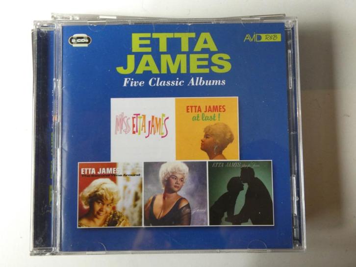 Etta James - Five Classic Albums, Cd's en Dvd's, Cd's | R&B en Soul, Gebruikt, 1960 tot 1980, Verzenden