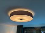 Landelijke plafondlamp taupe 70 cm - Drum Jute, Huis en Inrichting, Lampen | Plafondlampen, Ophalen of Verzenden, Zo goed als nieuw