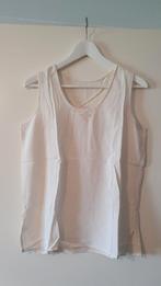 Beige viscose top maat 38, Ophalen of Verzenden, Zo goed als nieuw, Maat 38/40 (M), Beige