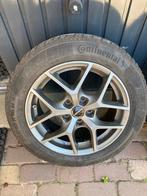 Complete set 16” Borbet velgen met Continental winterbanden, Gebruikt, 16 inch, Banden en Velgen, 205 mm