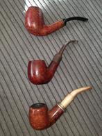 Collectie van 3 vintage tabakspijpen, Ophalen of Verzenden, Gebruikt, (Water)pijp