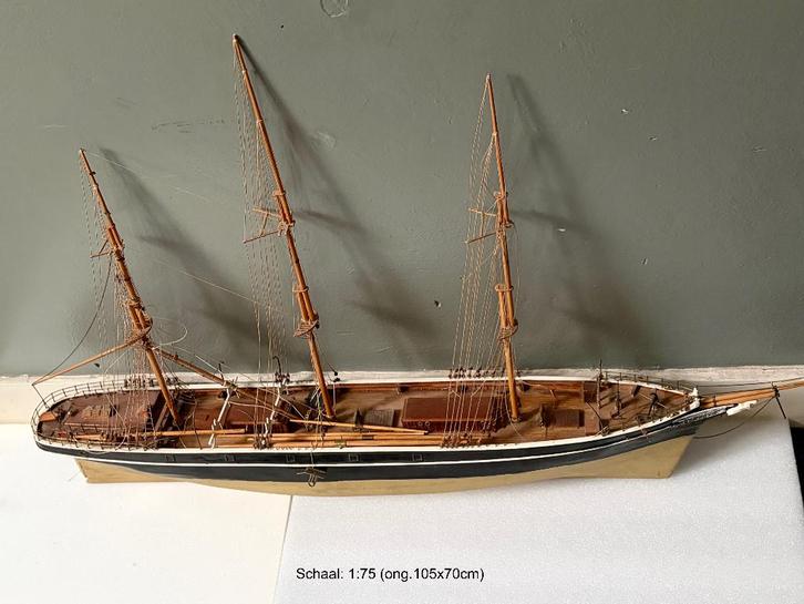 Model klipper "CUTTY SARK", Hobby en Vrije tijd, Modelbouw | Boten en Schepen, Gebruikt, 1:50 tot 1:200, Overige merken, Ophalen