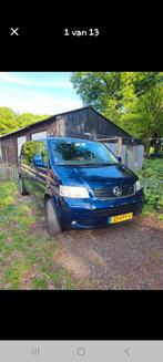 Volkswagen Transporter Bestel 2.5 D 96KW DC AUT 2008, Auto's, Bestelauto's, Zwart, Diesel, Open dak, 6 stoelen