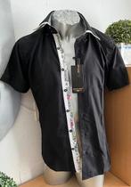 Arya Boy overhemd NIEUW maat M, Ophalen of Verzenden, Nieuw, Zwart, Halswijdte 39/40 (M)