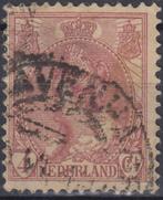 Plaatfout 58 PM (91), Postzegels en Munten, Postzegels | Nederland, Ophalen of Verzenden, T/m 1940, Gestempeld