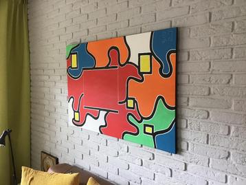 Modern/abstract schilderij beschikbaar voor biedingen