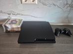 PlayStation 3 met controller, kabels & 5 games (GTA V), Met games, 320 GB, Ophalen of Verzenden, Zo goed als nieuw