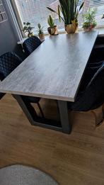eettafel, Huis en Inrichting, Tafels | Eettafels, Ophalen, 50 tot 100 cm, Zo goed als nieuw, 150 tot 200 cm