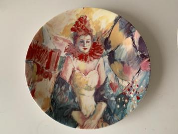 Kunst op tafel bord Tango Amore Annemarie de Groot beschikbaar voor biedingen