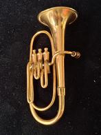 Miniatuur barton, Muziek en Instrumenten, Blaasinstrumenten | Trompetten, Ophalen of Verzenden, Gebruikt, Overige typen, Met koffer