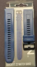 Originele Garmin QuickFit 22mm polsband - Marineblauw, GARMIN, Gebruikt, Blauw, IOS