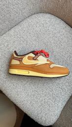 Nike Air Max 1 Travis Scott CJ - Maat 40,5, Kleding | Heren, Schoenen, Ophalen of Verzenden, Zo goed als nieuw, Bruin, Sneakers of Gympen