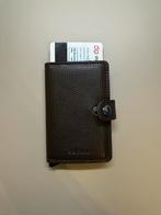 Secrid Mini Wallet Kaarthouder Bruin Leer, Overige merken, Bruin, Nieuw, Ophalen of Verzenden