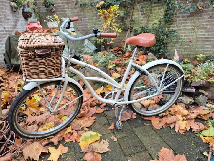 Johnny Loco beachcruiser, Fietsen en Brommers, Fietsen | Meisjes, Gebruikt, 26 inch of meer, Handrem, Ophalen