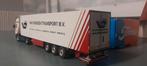 Scania met koeltrailer tekno van dongen transport, Hobby en Vrije tijd, Modelauto's | 1:50, Ophalen of Verzenden, Zo goed als nieuw