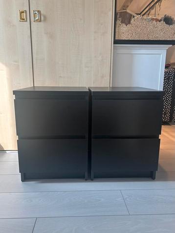 MALM nachtkastjes ikea