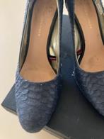 Blauwe hele mooi pumps echt leer Ralpf laurens 36 +half, Pumps, Blauw, Ophalen of Verzenden, Zo goed als nieuw