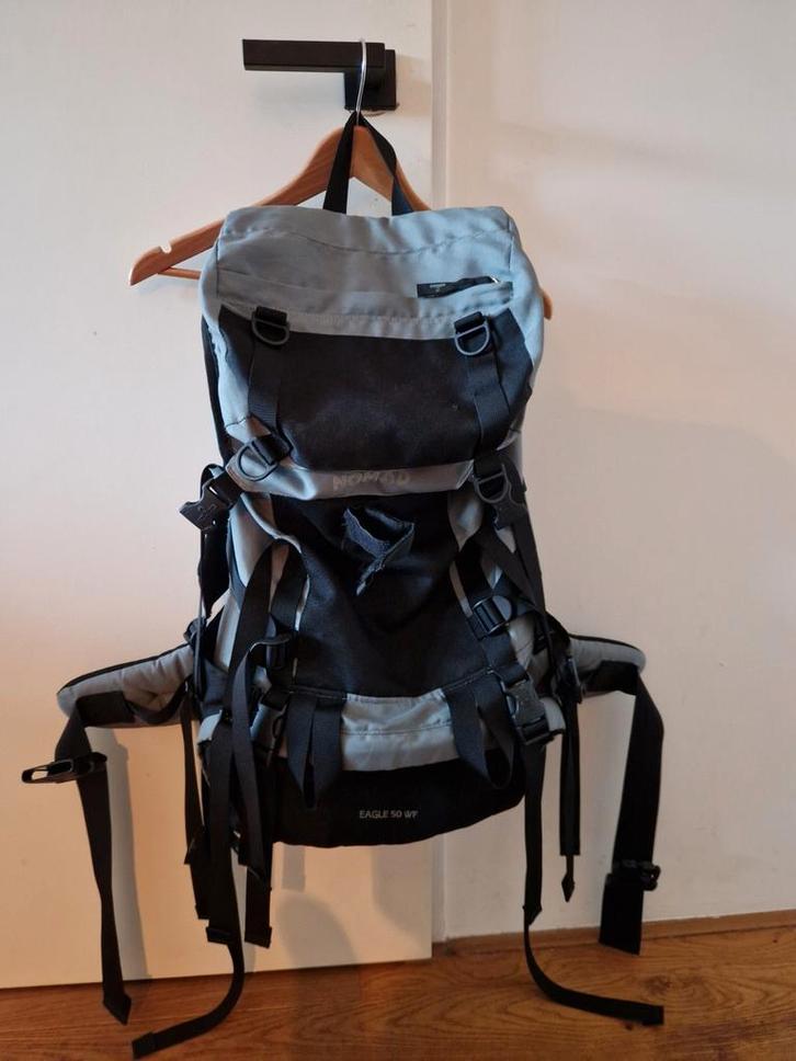 Mosgroene Nomad Eagle 50l rugzak, Sport en Fitness, Bergsport en Wandelen, Gebruikt, Rugzak, Ophalen of Verzenden