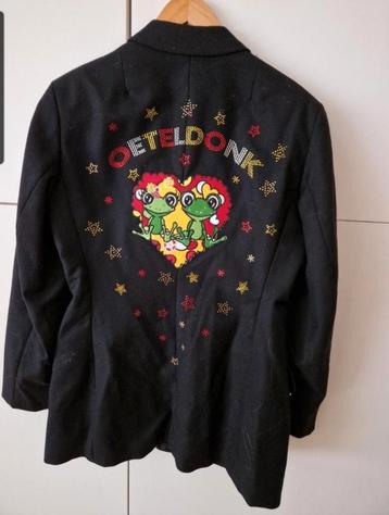Oeteldonkse dames jas maat S , emblemen, gepimpt!  beschikbaar voor biedingen