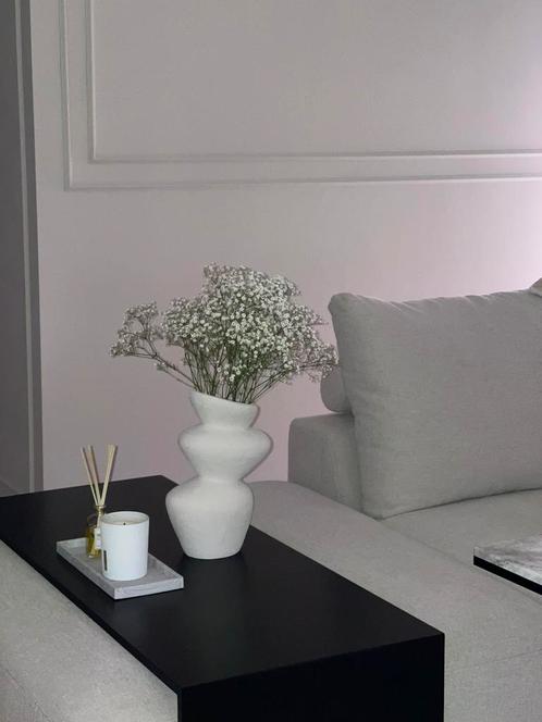 overzettafel,  banktafel gekocht bij Atlas Interiors  zwart, Huis en Inrichting, Tafels | Salontafels, Zo goed als nieuw, Minder dan 50 cm