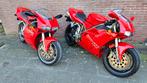 2x Ducati 748, 1995 en 2002, 35000 en 55000 km origineel!