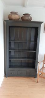 Stoere houten boekenkast, 25 tot 50 cm, Landelijk, vintage, 100 tot 150 cm, 150 tot 200 cm