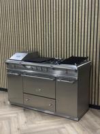 Luxe Lacanche 150cm Fornuis Inox Gas + Coup de feu, 60 cm of meer, Grill, Ophalen of Verzenden, Zo goed als nieuw