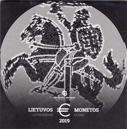BU set Litouwen 2019 - 1 cent t/m 2 euro - Blister, Postzegels en Munten, Munten | Europa | Euromunten, Setje, Overige waardes
