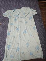 Nachthemd Dames XL Korte Mouw Bloemen, Ophalen of Verzenden, Blauw, Nachtkleding