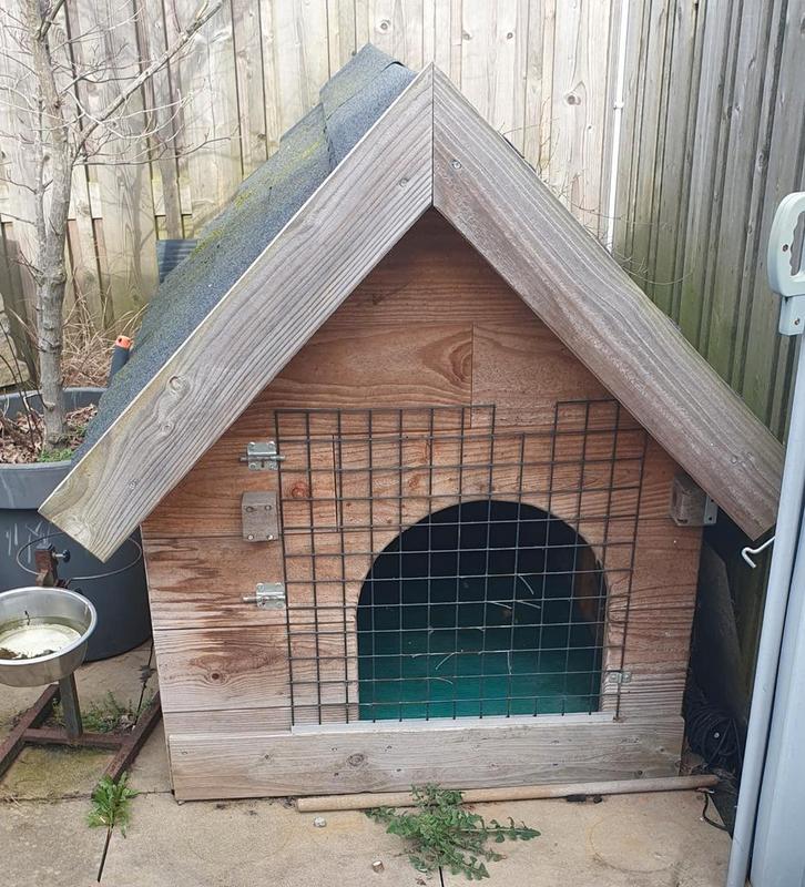 Robuust hondenhok, Dieren en Toebehoren, Hondenhokken, Gebruikt, Hondenhok, 100 cm of meer, 110 cm of meer, Ophalen