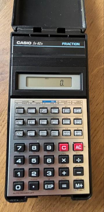 Casio FX- 82D  vintage 1985 beschikbaar voor biedingen