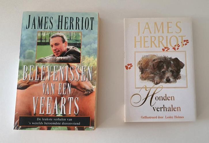 James Herriot –Belevenissen van een veearts + hondenverhalen, Boeken, Dieren en Huisdieren, Gelezen, Ophalen of Verzenden