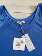 Maicazz azur blauwe top maat S nieuw, Ophalen of Verzenden, Zo goed als nieuw, Blauw, Zonder mouw