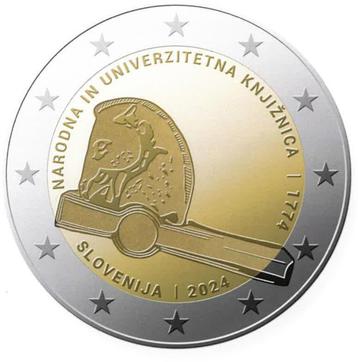 2 euro Slovenie 2024 - Nat. & Universiteitsbibliotheek (UNC) beschikbaar voor biedingen