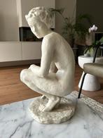 Duits Rosenthal "Die hockende" kunstabteilung beeld Klimsch, Ophalen