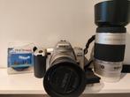 Minolta Dynax 404si + 75-300mm + 28-80mm, Audio, Tv en Foto, Ophalen of Verzenden, Gebruikt, Spiegelreflex, Minolta