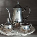 Koffieservies 4 delig verzilverd, Ophalen