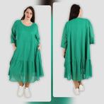 Groene A-lijn jurk van AKH Maat 54/56 nu €20,-, Kleding | Dames, Grote Maten, Jurk, Nieuw, Ophalen of Verzenden, A