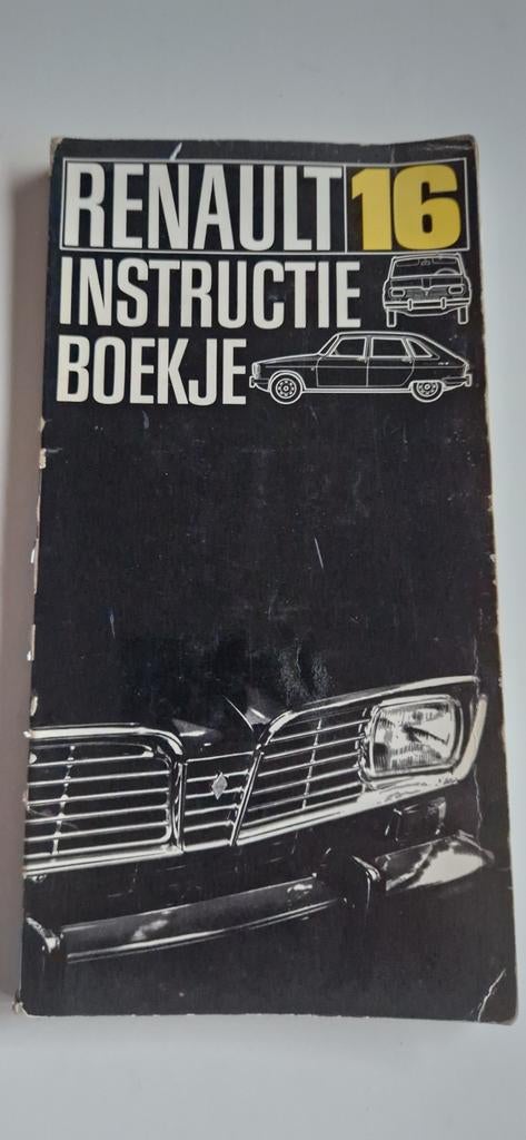 Renault 16 Instructieboekje - Juli 1967, Auto diversen, Handleidingen en Instructieboekjes, Ophalen of Verzenden
