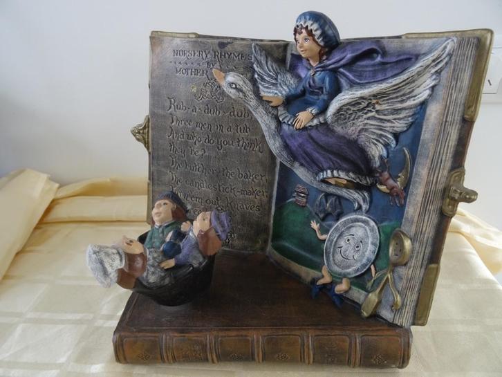 muziekdoos Mother Goose speeldoos Garry Sharpe design 1985, Antiek en Kunst, Curiosa en Brocante, Ophalen of Verzenden