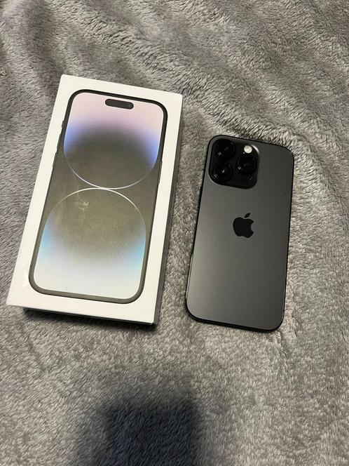 iPhone 14 pro zwart 128 GB, Telecommunicatie, Mobiele telefoons | Apple iPhone, Zo goed als nieuw, 128 GB, iPhone 14 Pro, Zwart